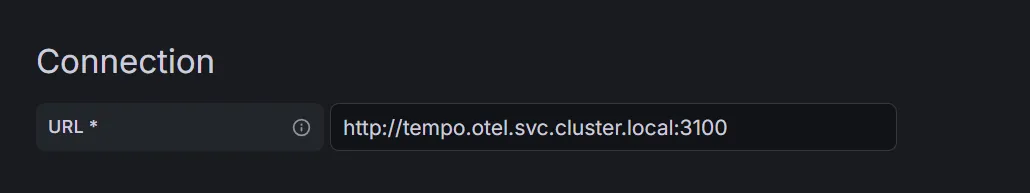 Tempo connection setting